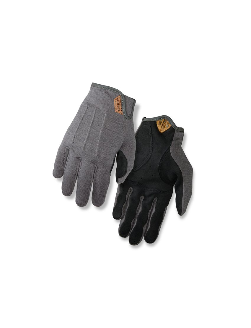 Rękawiczki męskie GIRO D'WOOL długi palec titanium roz. XXL (obwód dłoni od 267 mm / dł. dłoni od 211 mm) (NEW) 