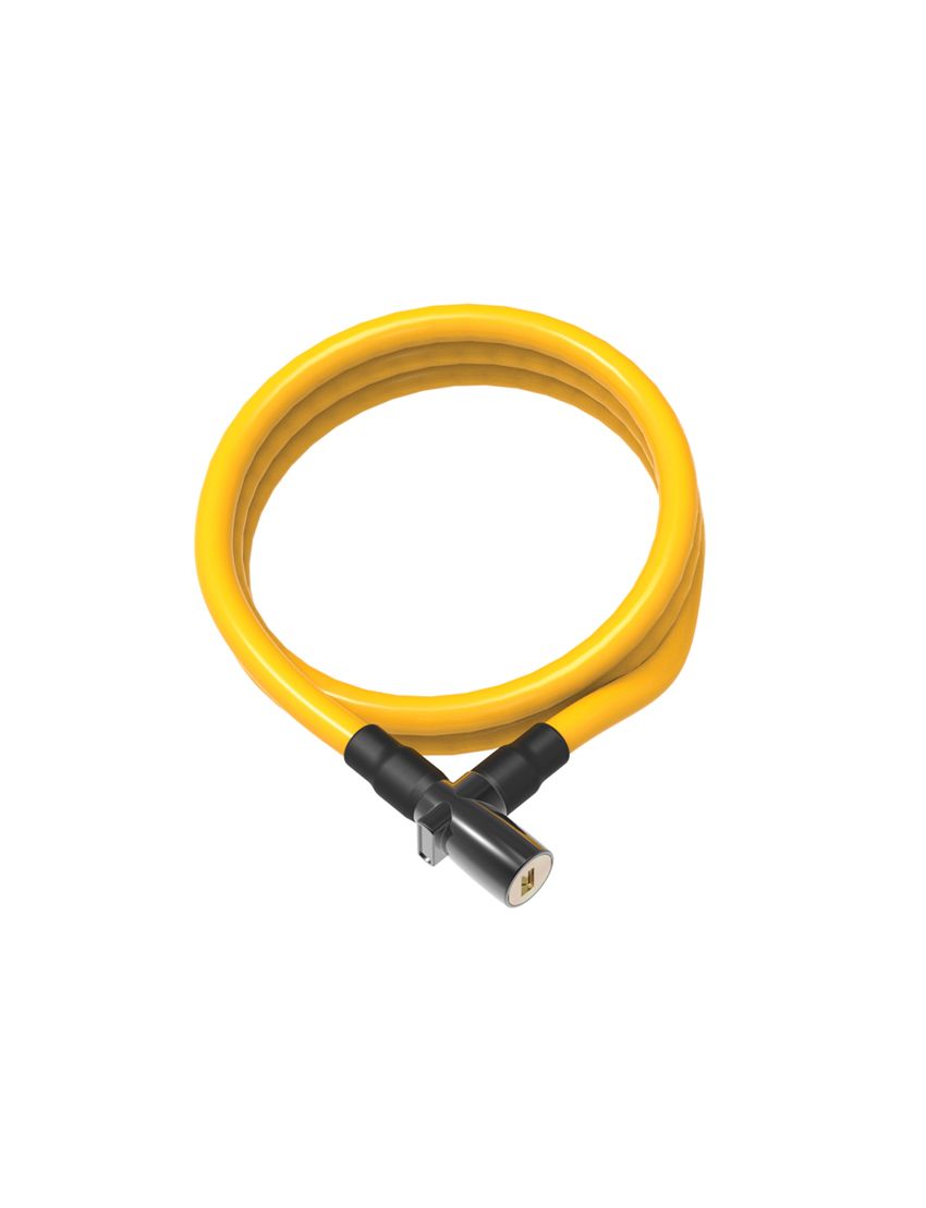 Zapięcie rowerowe ONGUARD 8192YL Linka - 8mm 150cm - 2 x Klucze żółte (NEW) 