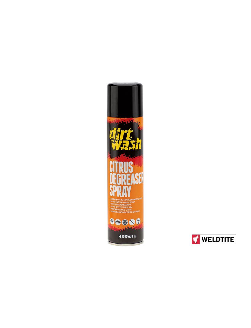 WELDTITE DIRTWASH Citrus Degreaser Aerosol Spray 400ml