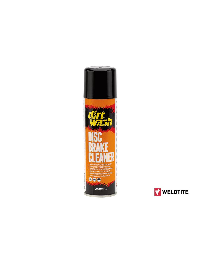 WELDTITE DIRTWASH disc brake cleaner spray 250ml
