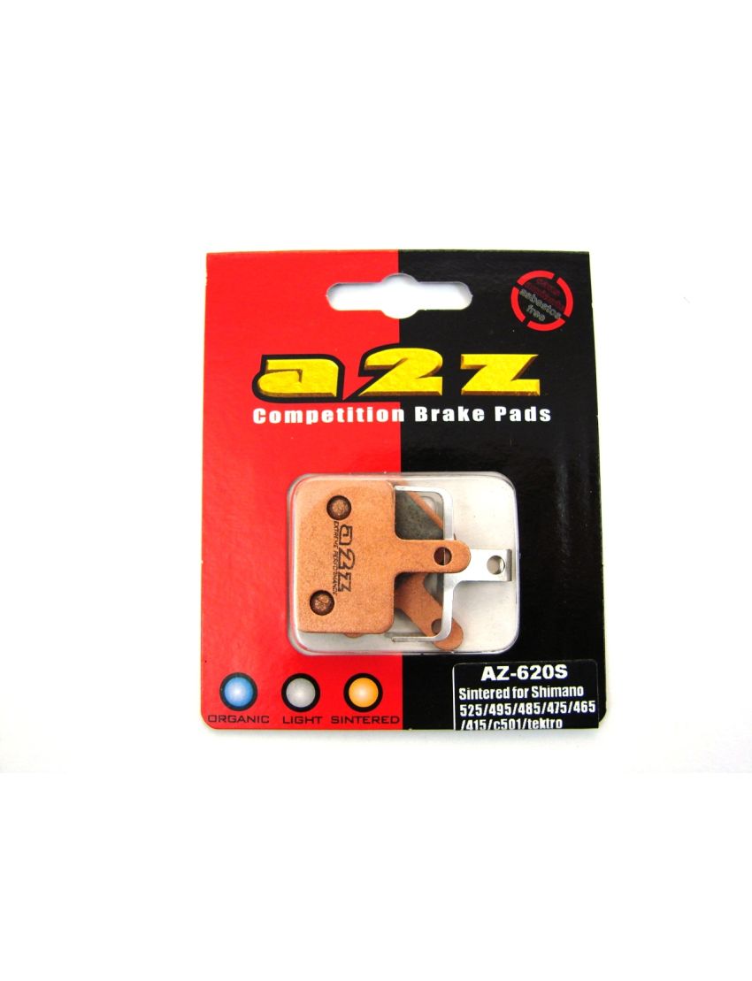 Klocki hamulcowe a2z Gold AZ-620S Shimano M575/M525/495/486/485/475/465/447/446  /445/416/416A/415/395/375/T675/615/  C501/C601/TX805/Tektro Auriga pro/comp/e-comp/Gemini/Orion/Draco/Aquila/Dorado/  HDC/TRP Quadiem/Quadiem SL/Parabox R/Hylex/HYRD/ Spyre/S