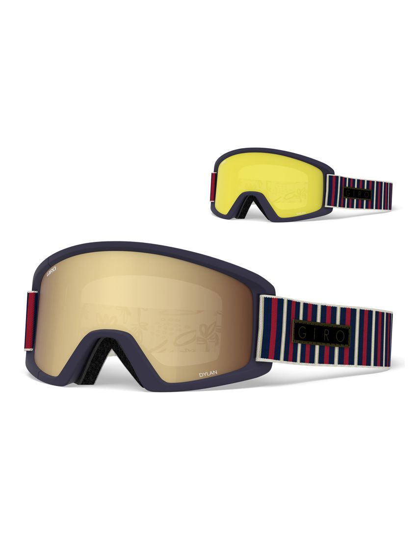 Gogle zimowe GIRO DYLAN CAB VINEYARD (szyba AMBER GOLD 23% S2 + YELLOW 84% S0) 