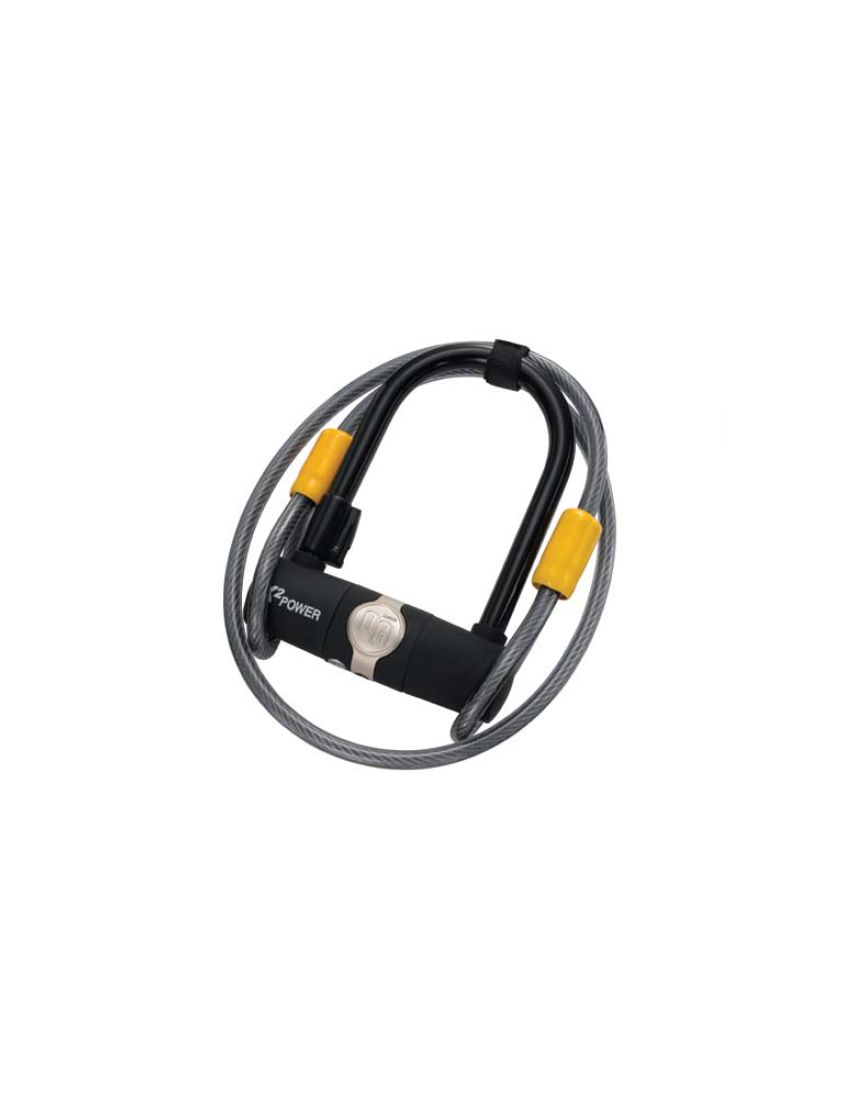 Zapięcie rowerowe ONGUARD 5810 U-LOCK - 11mm 90mm 140mm - 2 x Klucze + linka 10mm 120cm 