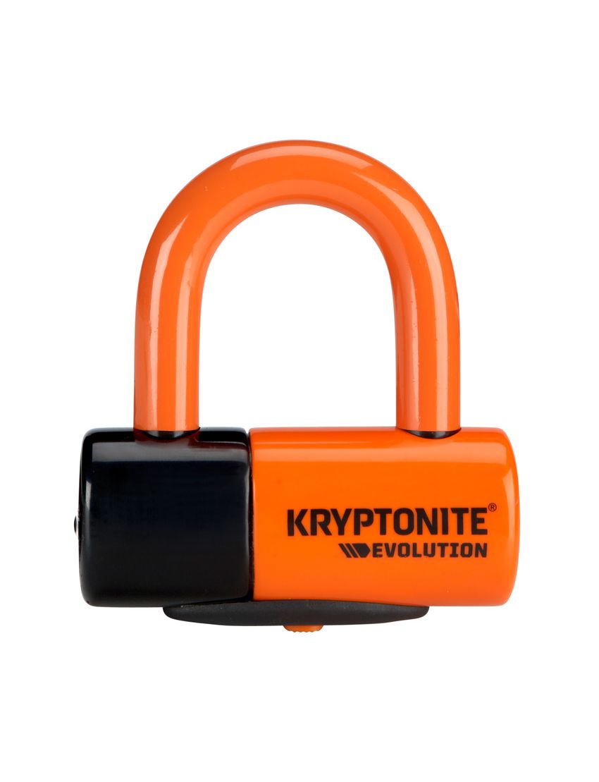KRYPTONITE BLOKADA TARCZY HAMULCOWEJ KRYPTONITE EVOLUTION DISC LOCK PREMIUM PACK ORANGE 