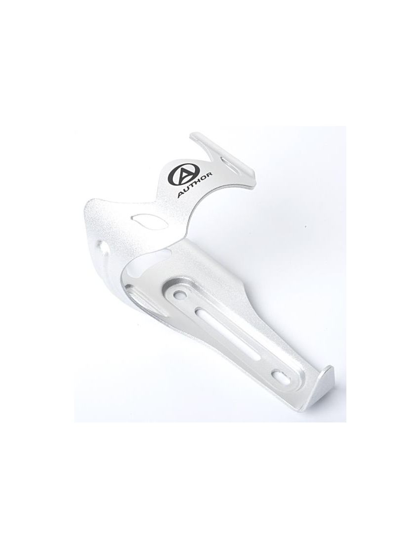 Koszyk na bidon AUTHOR ABC-37 srebrny 