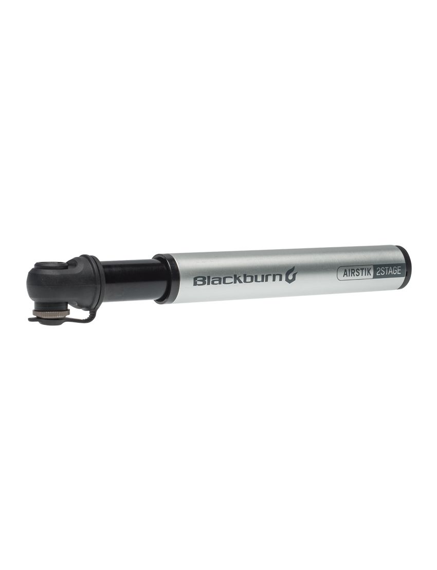 Pompka ręczna BLACKBURN AIRSTIK 2 STAGE HP HV 160psi 86g srebrna (NEW) 