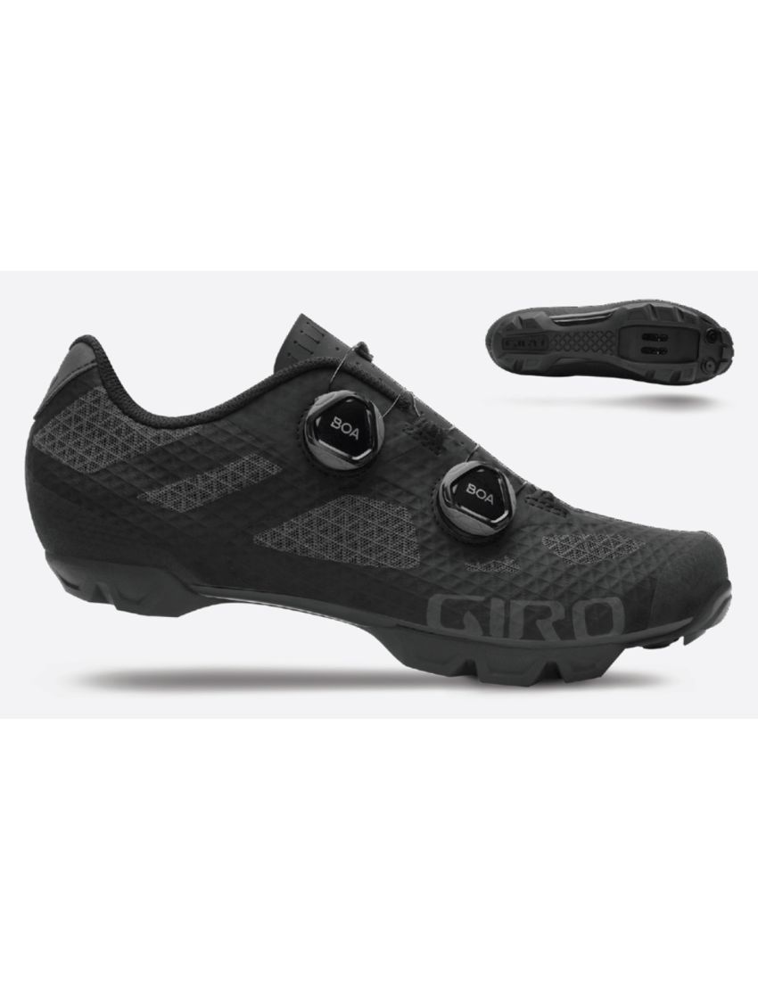 Buty męskie GIRO SECTOR Black Dark Shadow