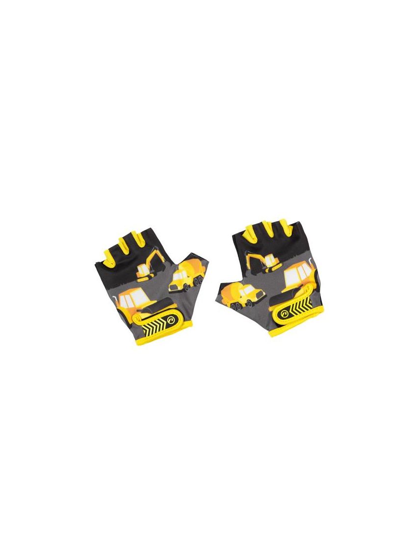 Accent Rękawiczki dziecięce Track, czarno-żółte, L/XL 