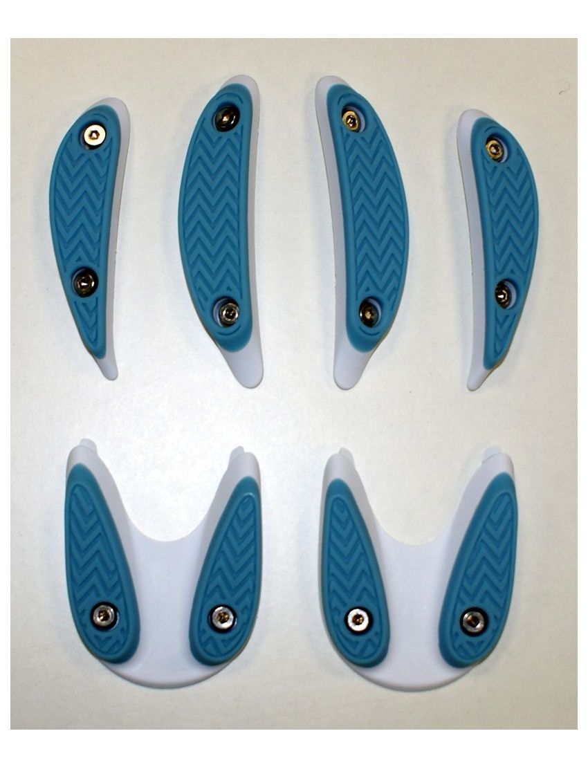 Obcasy do butów mtb GIRO WALKING PAD white mlk blue roz.37