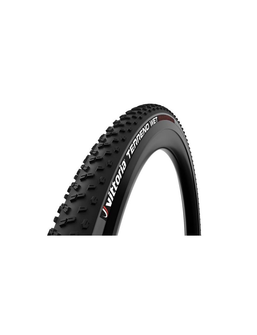 Vittoria Opona przełajowa Terreno Wet G2.0 700x33C, czarno-antracytowa zwijana, TNT 