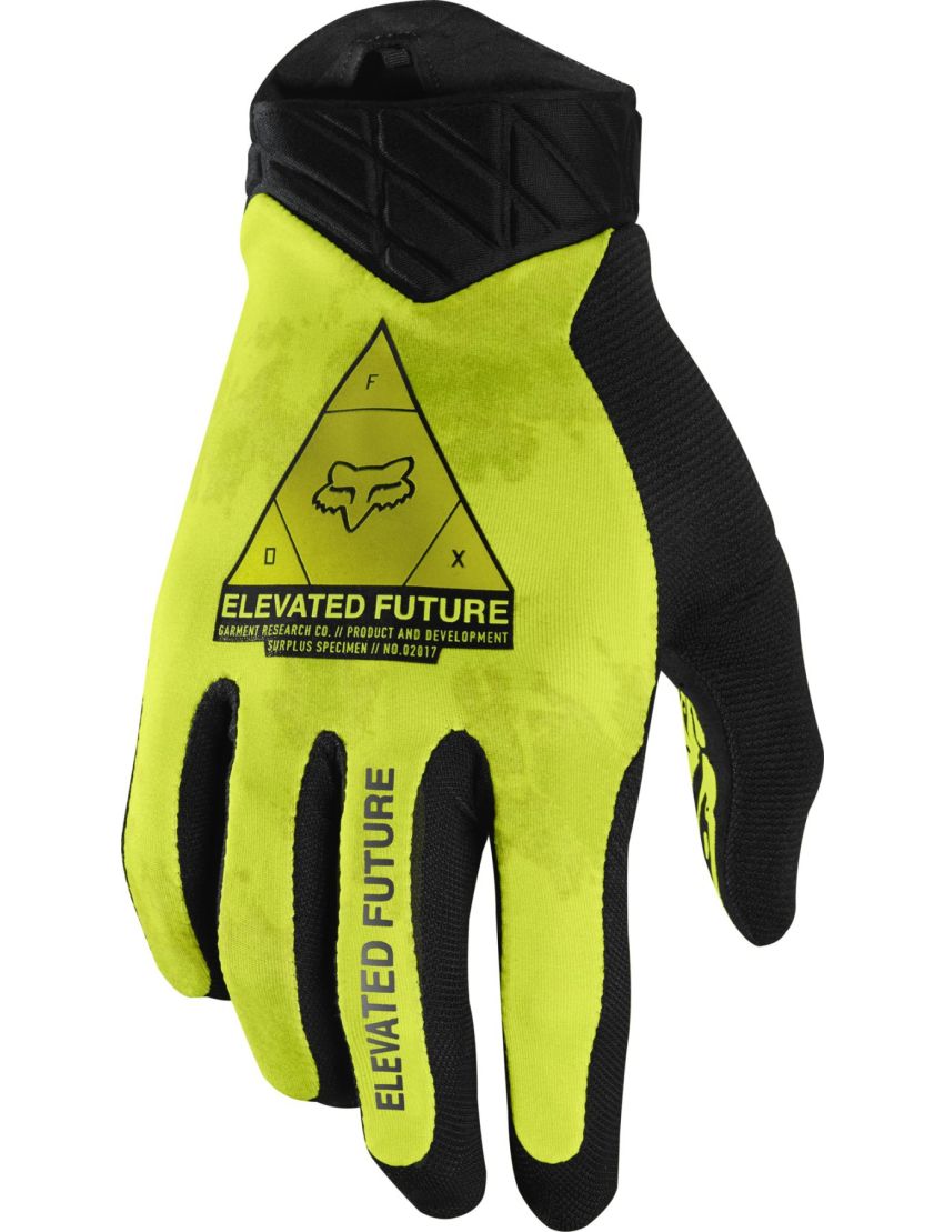 Rękawiczki FOX Flexair Elevated M żólte