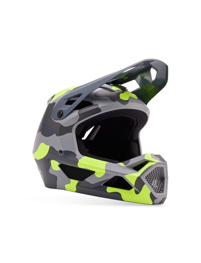 Kask FOX Junior Rampage White Camo