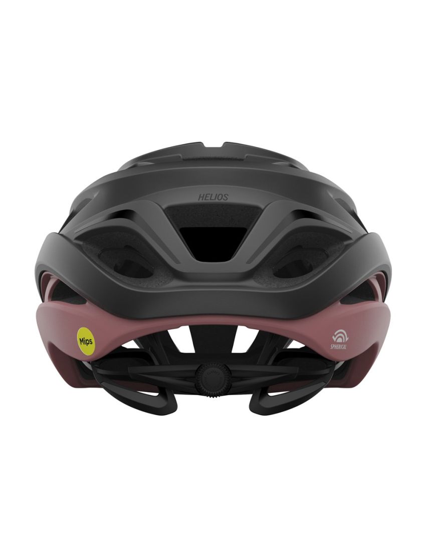 Kask szosowy GIRO HELIOS SPHERICAL metallic coal dusty rose
