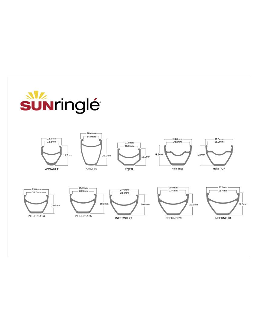 Sun Ringle 2016 Inferno 27 obręcz 26