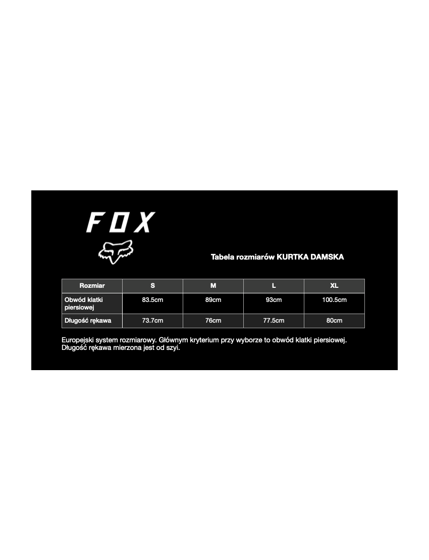 Kurtka FOX Lady Ranger Wind black