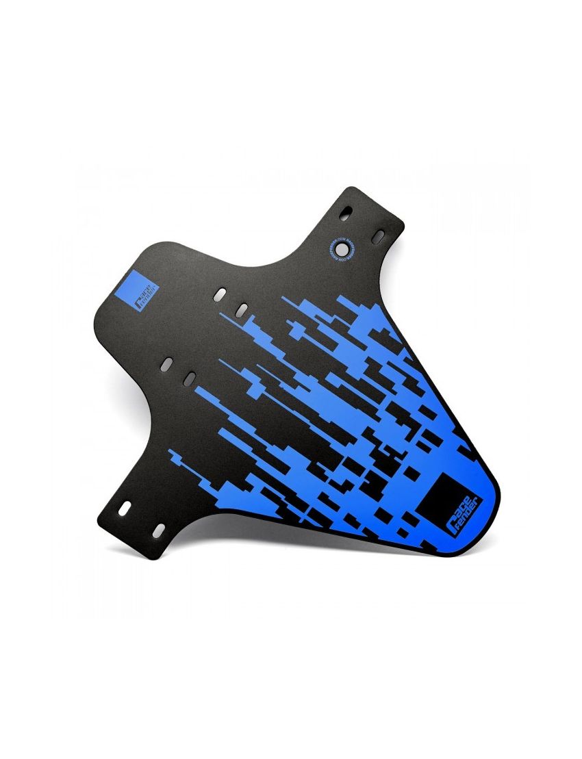 Błotnik przedni RACEFENDER Pixel niebieski + zip