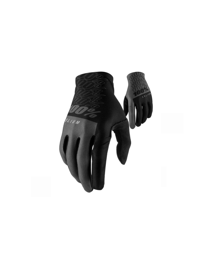 Rękawiczki 100% Celium Glove Black Grey