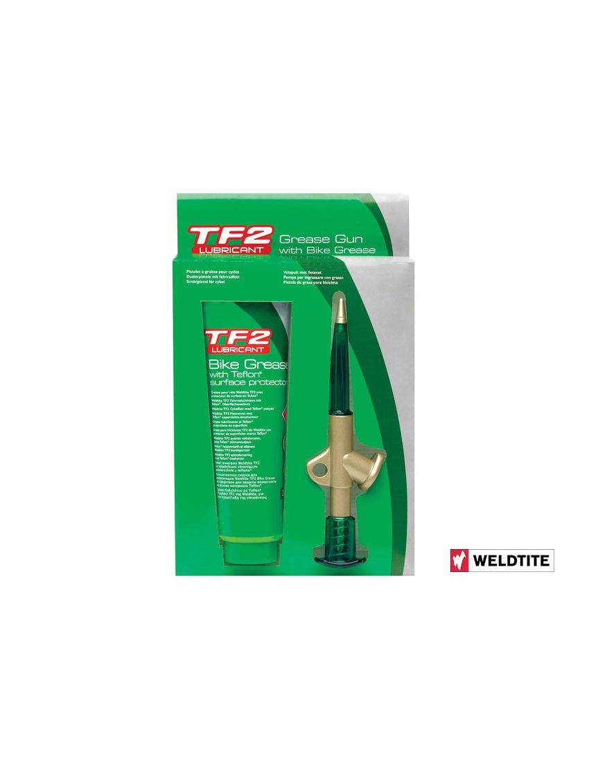 WELDTITE TF2 grease GUN & BIKE grease TEFLON + pistolet 125ml 