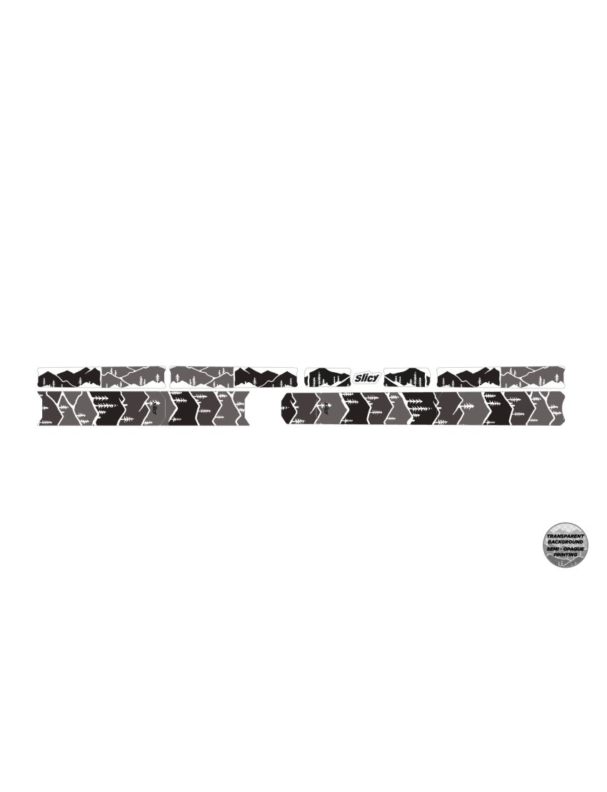 Folia ochronna SLICY - SUBLIMISTICK COLOR - BLACK FORREST MATT