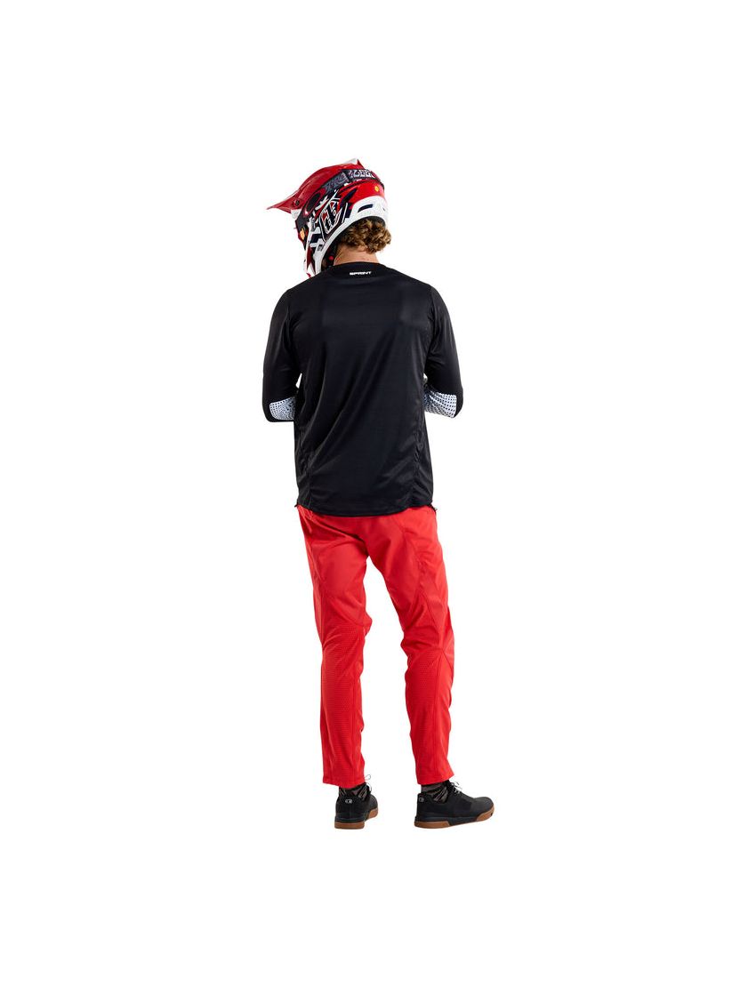 Jersey TLD Sprint LS Mono Black