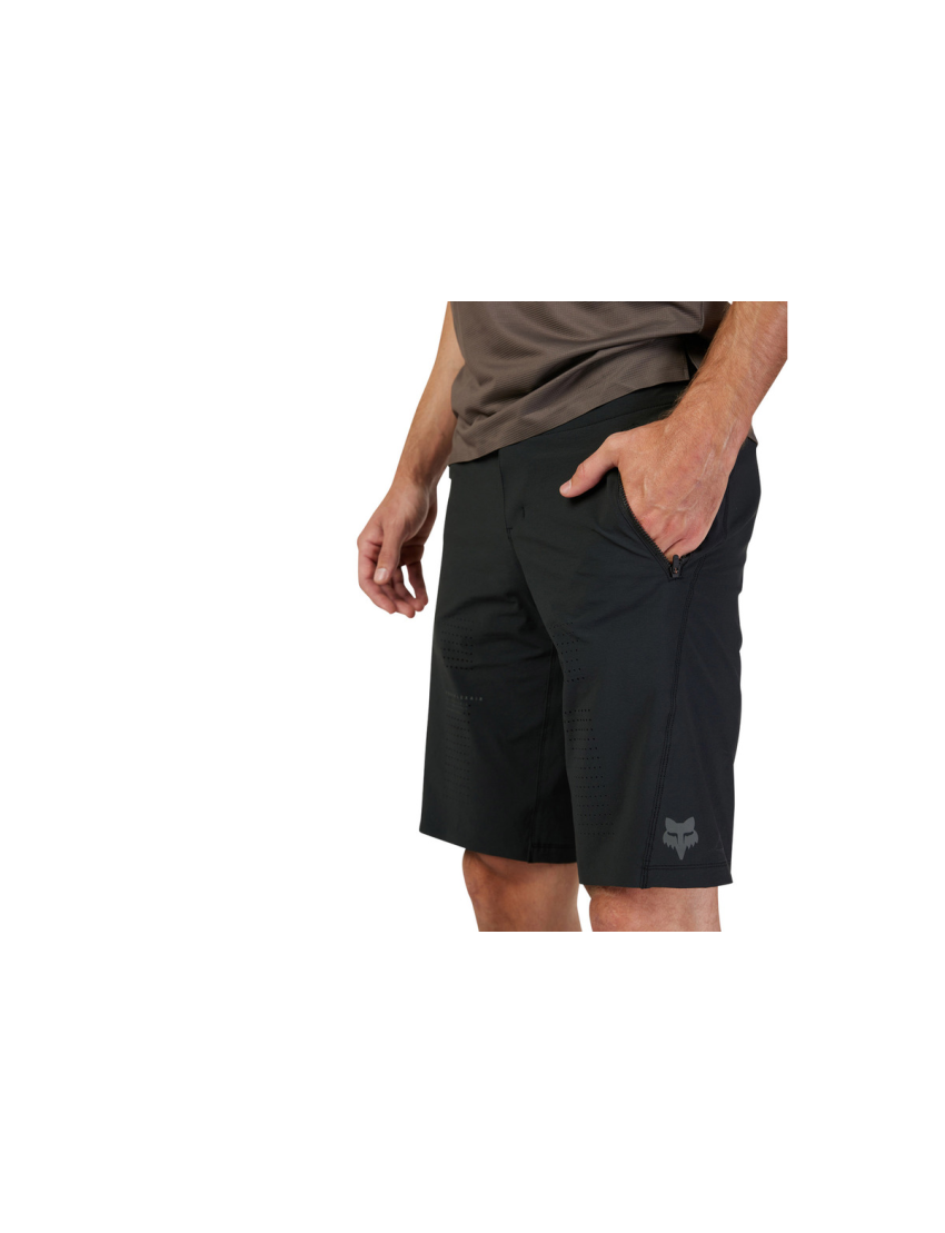 Spodenki Rowerowe Fox Flexair W/ Liner Black