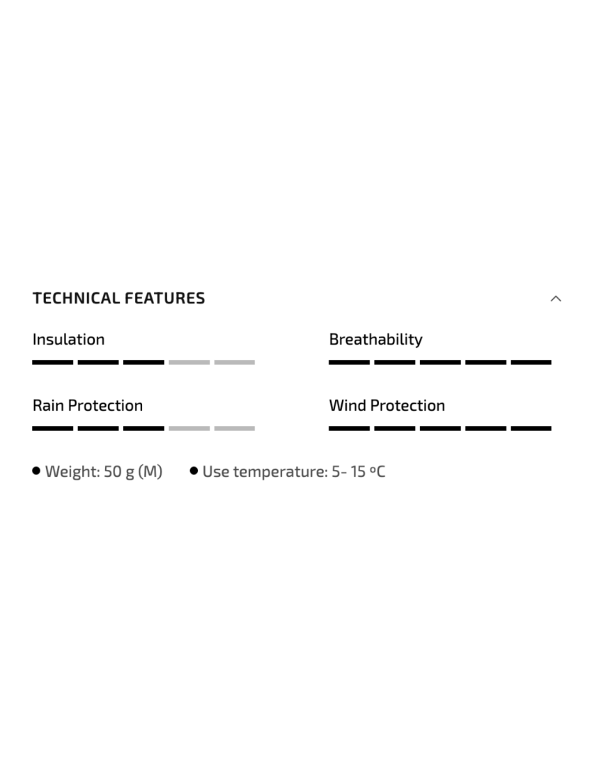 Rękawiczki kolarskie GOBIK Polartec® Bora 2.0 True Black