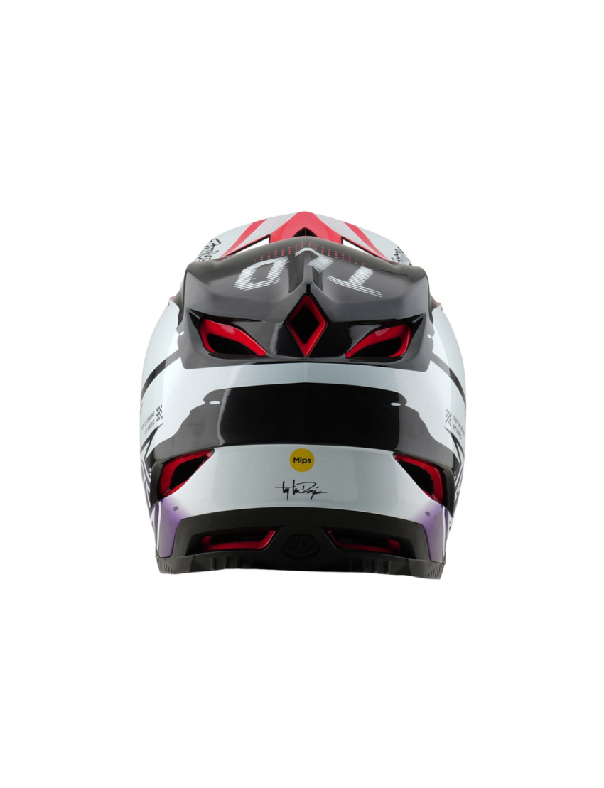 Kask Troy Lee Designs D4 Mips Drip White