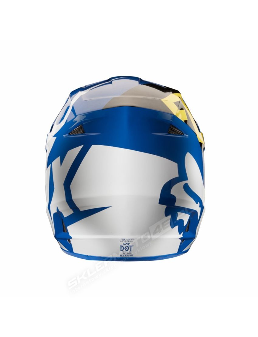 Kask FOX V1 Race S niebieski