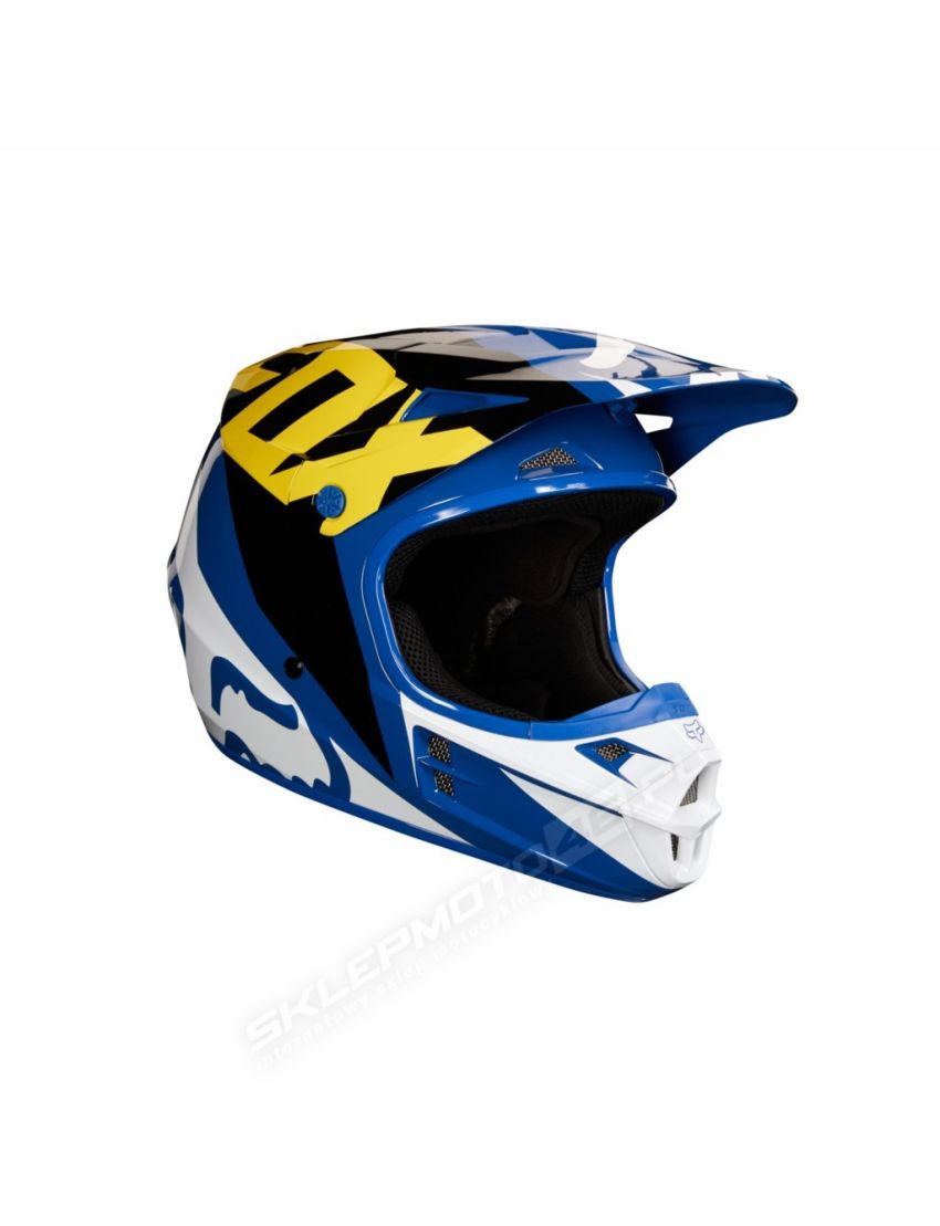 Kask FOX V1 Race S niebieski