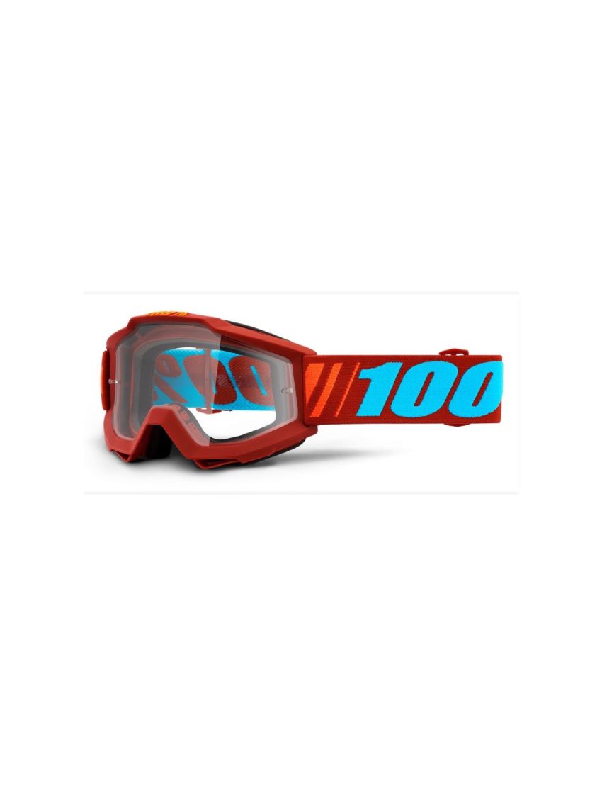 Gogle 100% Accuri Dauphine (Szyba Przezroczysta Anti-Fog, LT 88%-92%) 