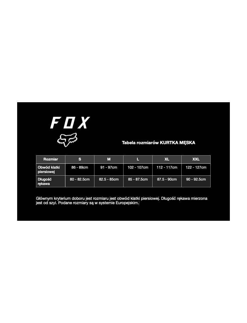 Kurtka FOX Ranger 2.5L Water M Stone